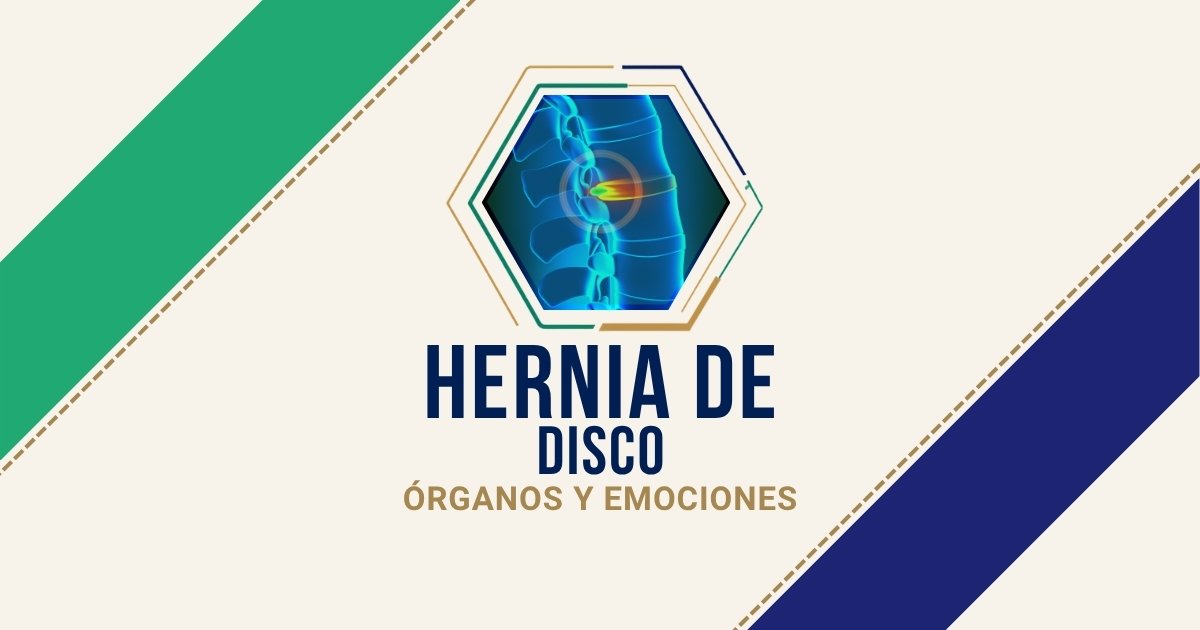 Hernia de disco: origen emocional según Biodesprogramación